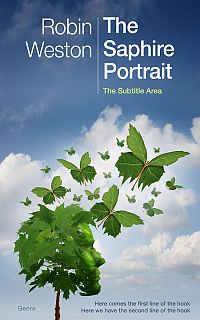 Pre Made Book Cover Kashmir Blue