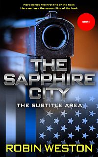Pre Made Book Cover Ebony Clay