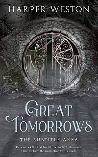 Pre Made Book Cover Abbey