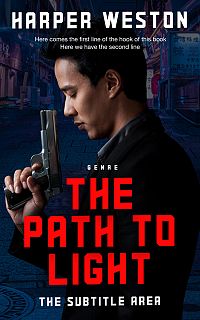 Pre Made Book Cover Ebony