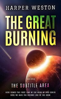 Pre Made Book Cover Harvest Gold