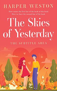 Pre Made Book Cover Burnt Sienna