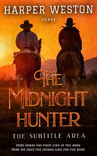 Pre Made Book Cover Zest