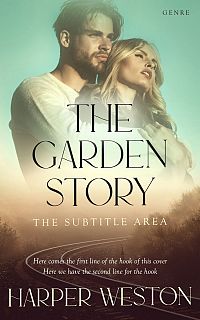 Pre Made Book Cover Coriander