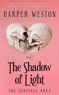 Pre Made Book Cover Tonys Pink