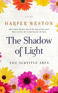 Pre Made Book Cover Spring Wood