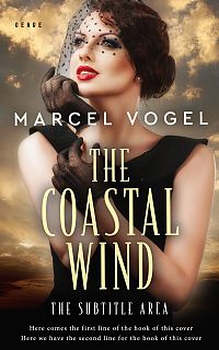Pre Made Book Cover Cocoa Brown