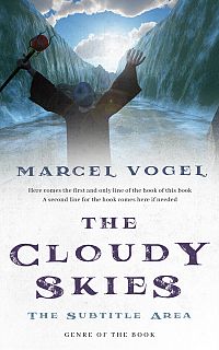 Pre Made Book Cover Limed Spruce