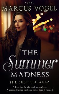 Pre Made Book Cover Night Rider