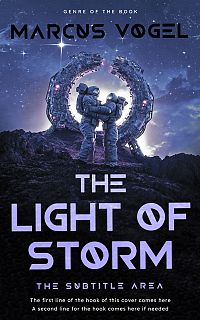 Pre Made Book Cover Vulcan
