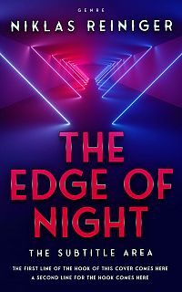Pre Made Book Cover Violet