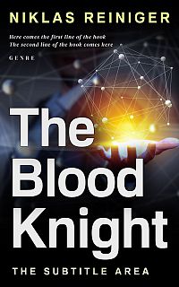 Pre Made Book Cover Stark White