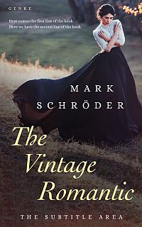 Pre Made Book Cover Thunder