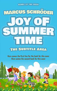 Pre Made Book Cover Picton Blue