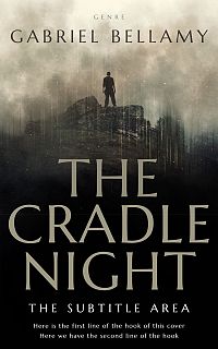 Pre Made Book Cover Log Cabin