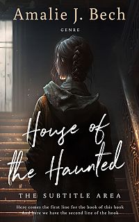 Pre Made Book Cover Cod Gray