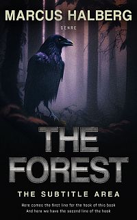 Pre Made Book Cover Woodsmoke
