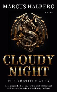 Pre Made Book Cover Cod Gray