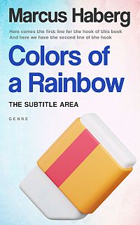 Pre Made Book Cover Athens Gray