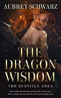 Pre Made Book Cover Cocoa Brown