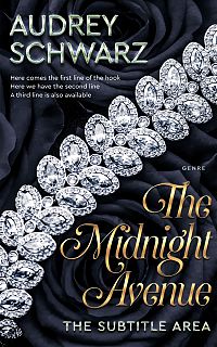 Pre Made Book Cover Swirl