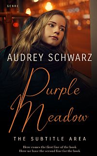 Pre Made Book Cover Brown Rust