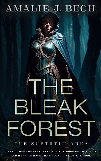 Pre Made Book Cover Ebony