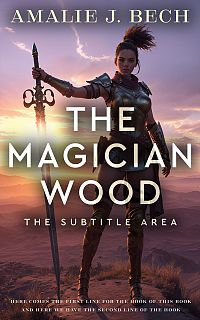 Pre Made Book Cover Woody Brown
