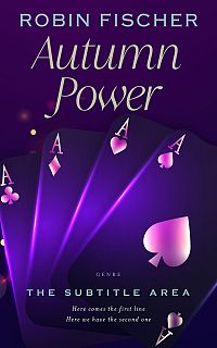Pre Made Book Cover Violet