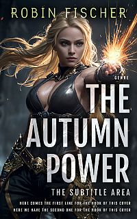 Pre Made Book Cover Soft Amber