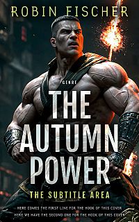 Pre Made Book Cover Soft Amber