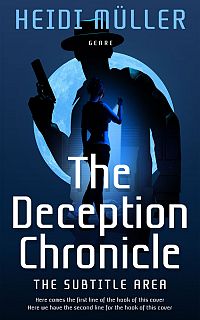 Pre Made Book Cover Blue Zodiac