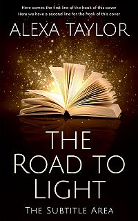 Pre Made Book Cover Brandy