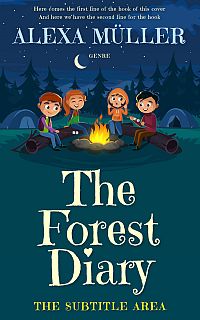 Pre Made Book Cover Tarawera