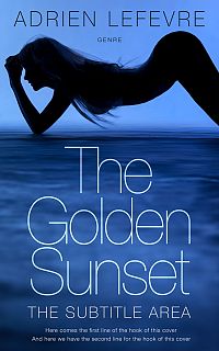 Pre Made Book Cover Blumine