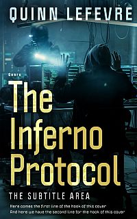 Pre Made Book Cover Deco