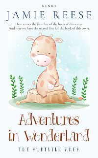 Pre Made Book Cover Gin
