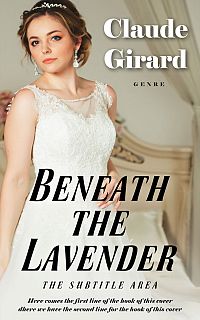 Pre Made Book Cover Heathered Gray
