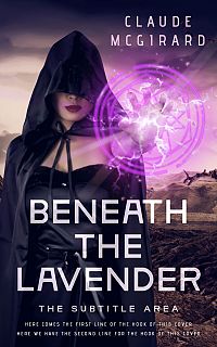 Pre Made Book Cover Lilac