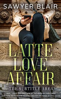 Pre Made Book Cover Taupe