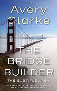 Pre Made Book Cover Cadet Blue