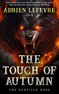 Pre Made Book Cover Night Rider