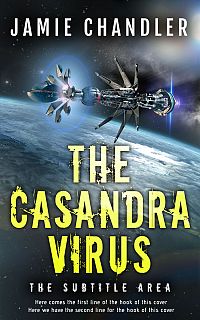 Pre Made Book Cover Outer Space