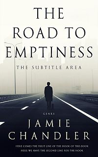 Pre Made Book Cover Green White