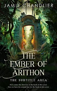 Pre Made Book Cover Hunter Green