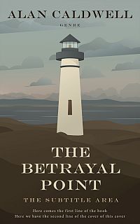Pre Made Book Cover Taupe