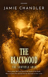 Pre Made Book Cover Bronze