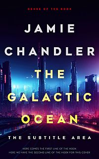 Pre Made Book Cover Violet