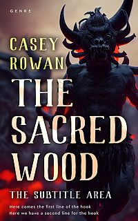 Pre Made Book Cover Cameo