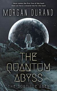Pre Made Book Cover Outer Space
